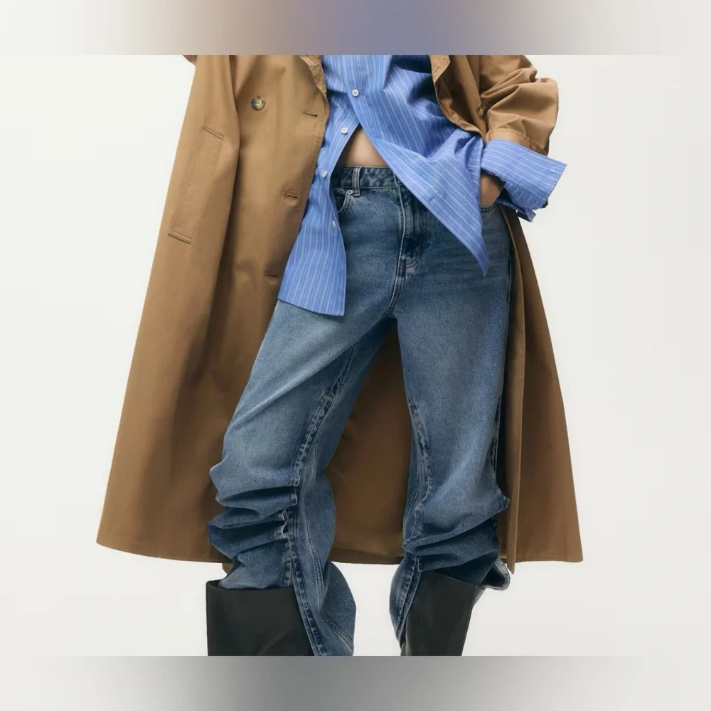 Hm Glenn martens wide side slit jeans NO OFFERS - Picture 3 of 8